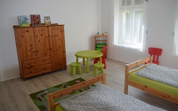Schlafzimmer 1 der Ferienwohnung Will in Eberswalde, Foto: Verena Hecht-Will
