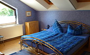 Schlafzimmer der Ferienwohnung Sachtleben in Eberswalde, Foto: Jörg Sachtleben