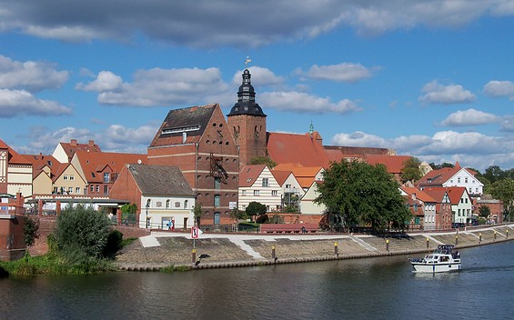 Havelberg - Blick auf die Stadtkirche St. Laurentius, Foto: Yvonne Schmiele