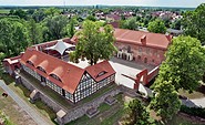 Burg Storkow - Luftaufnahme, Foto: André Emmerich