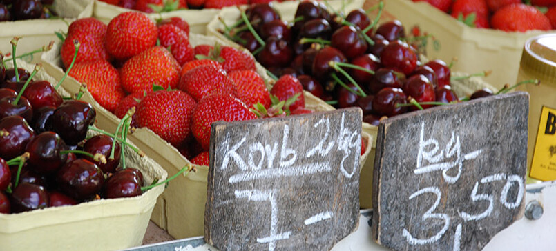 Reife Ernte am Königsberg - Helga Kreysler farm shop