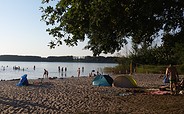 Badestelle Kähnsdorf am Seddiner See, Foto: Jan Hoffmann