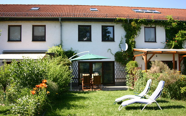 Garten vom Ferienhaus Schorfheide in Finowfurt, Foto: Frau Dr. Braun