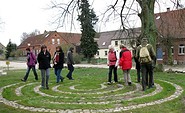 Labyrinth in Bölzke, Foto: Tourismusverband Prignitz e.V.