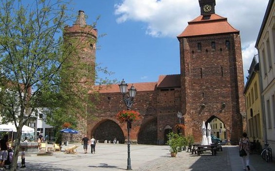 Das Steintor mit dem Hungertor in Bernau bei Berlin, Foto: Stadt Bernau bei Berlin