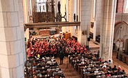Chorauftritt in der St. Marien Kirche, Foto: Bernauer Sänger e.V.