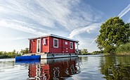 BunBo - Das BungalowBoot - mit Beiboot, Foto: René Supper