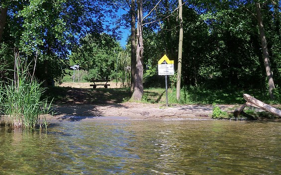 Kanuanleger Geltow-Baumgartenbrück, Foto: Yvonne Schmiele
