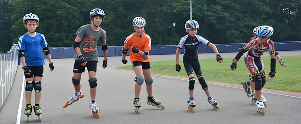 Jugendliche auf Skates, Foto: Döring/BSJ 2014