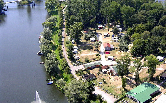 Camping Island in Havelberg