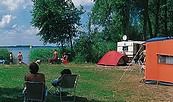 Campingplatz Parsteiner See, Foto: Verband der Campingwirtschaft im Land Brandenburg e.V.