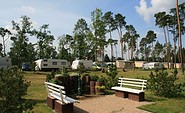 Wohnmobilstellplatz im Campingpark Buntspecht © Campingpark Buntspecht