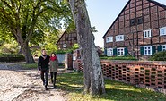 Romantische Fachwerkhäuser in Zwischendeich, Foto: Markus Tiemann