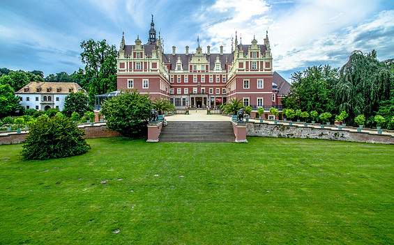 Schloss Muskauer Park, Foto: Unesco Geopark Muskauer Faltenbogen