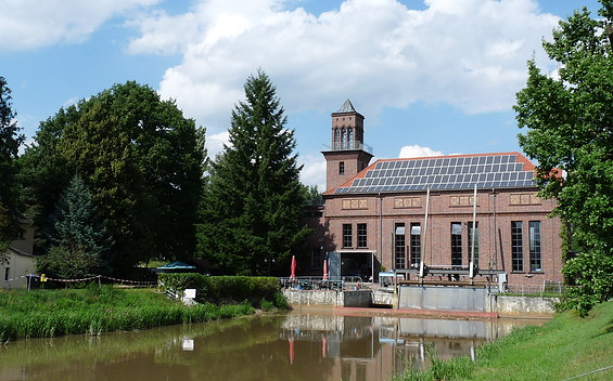 Wasserkraftwerk Grießen, Foto: Tourismusverband Niederlausitz e.V.