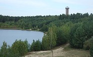 Felixsee+Turm, Foto: Geopark Muskauer Faltenbogen