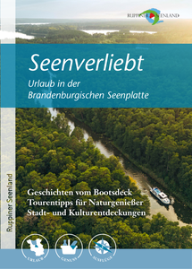 Urlaubsmagazin "Seenverliebt" 2024/25 - Urlaub in der Brandenburgischen Seenplatte