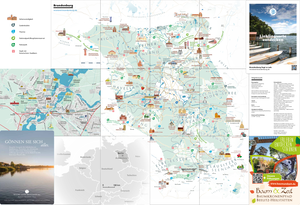 Lieblingsorte entdecken - Brandenburg-Karte