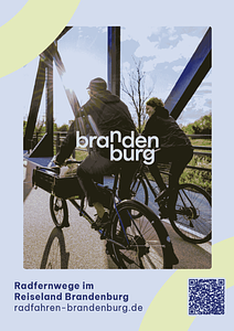Radkarte Brandenburg - Radfernwege im Reiseland Brandenburg