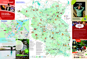 Brandenburgkarte - Urlaub und Ausflüge in Brandenburg