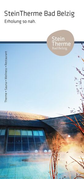 SteinTherme Bad Belzig Hausflyer