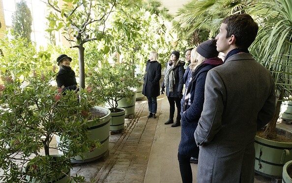 Orangerie-Pflanzenhallen, Park Sanssouci, Foto: Pierre Pasler, Lizenz: SPSG