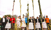 Traditionelle Rudel- und Paddelübergabe, Foto: Mandy Gahl, Lizenz: Spreewald- Touristinformation Lübbenau e.V.