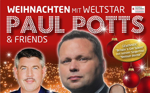 Weihnachten mit Weltstar Paul Potts, Foto: Genius Concerts GmbH, Lizenz: Genius Concerts GmbH