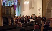 Gemischter Chor in der St. Marienkirche, Foto: Uwe Spranger