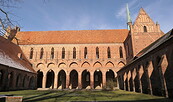 Kloster Chorin, Innenhof, Foto: Stephanie Schilk, Lizenz: Stephanie Schilk