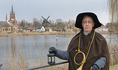 Nachtwächter , Foto: Steffi Conrad, Lizenz: Gilder der Stadtführer Werder (Havel) e.V.