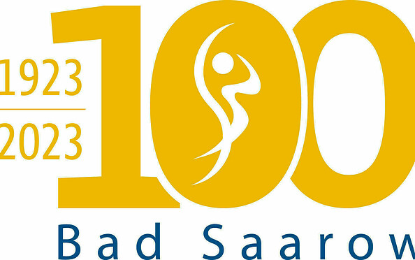 Logo 100 Jahre Bad Saarow, Foto: Förderverein Kurort Bad Saarow, Lizenz: Förderverein Kurort Bad Saarow