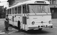 Obus in der Reinigung, 1962, Foto: Werner Taag, Lizenz: © Potsdam Museum- Forum für Kunst und Geschichte