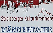 Plakat Streitberg Männertag, Foto: F.T.V, Lizenz: Kulturbrennerei Streitberg