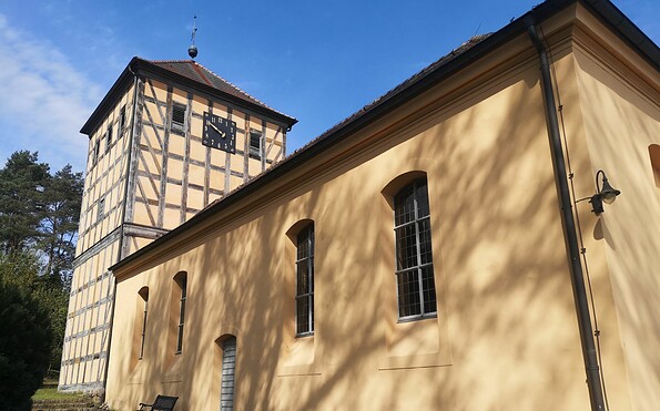Dorfkirche Prenden, Foto: Andrea Heins, Lizenz: TV Naturpark Barnim e.V.