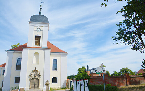 Schlosskirche Altlandsberg, Foto: Stephen Ruebsam, Lizenz: Märkische S5-Region e.V. / Stephen Ruebsam