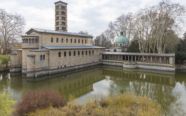 Friedenskirche im Park Sanssouci, Foto: André Stiebitz, Lizenz: PMSG SPSG