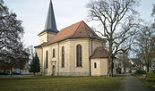 Friedenskirche auf dem Weberplatz Babelsberg, Foto: André Stiebitz, Lizenz: PMSG Potsdam Marketing und Service GmbH