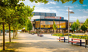 Lausitzhalle Hoyerswerda, Foto: Gernot Menzel, Lizenz: Lausitzhalle Hoyerswerda