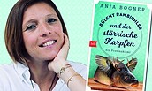 Anja Bogner und ihr Karpfenkrimi, Foto: btb Verlag, Lizenz: btb Verlag