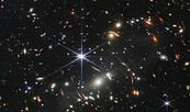 Galaxienhaufen, Foto: NASA/ESA/CSA, Lizenz: NASA/ESA/CSA