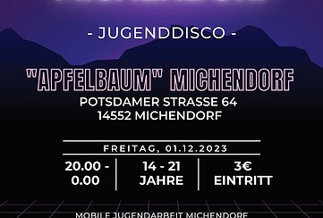 Jugenddisco "Nigt Fever Michendorf"