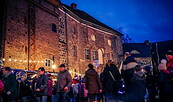 Weihnachstmarkt auf der Burg Ziesar, Foto: Holger Schlimm, Lizenz: Stadt Ziesar