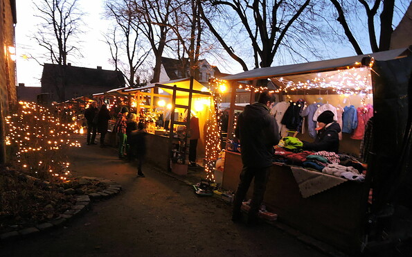 Weihnachtsmarkt Lychen, Foto: Ellen Meier, Lizenz: Touristinformation Lychen