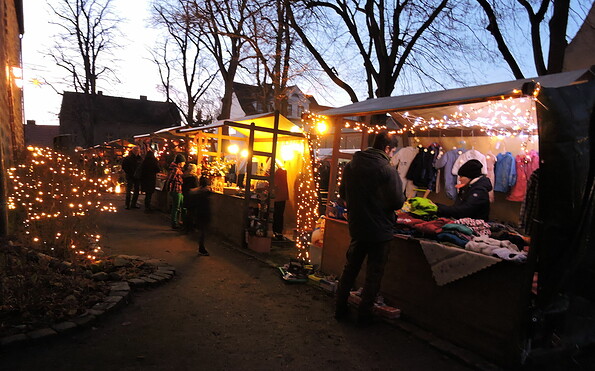 Weihnachtsmarkt Lychen, Foto: Ellen Meier, Lizenz: Touristinformation Lychen