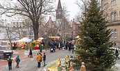 Adventsmarkt auf dem Campus des Oberlinhaus, Foto: André Stiebitz, Lizenz: PMSG Potsdam Marketing und Service GmbH