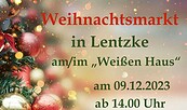 Lentzker Weihnachtsmarkt, Foto: Unbekannt, Lizenz: OB Lentzke