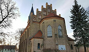 Kirche Friedersdorf, Foto: Petra Förster, Lizenz: Tourismusverband Dahme-Seenland e.V.