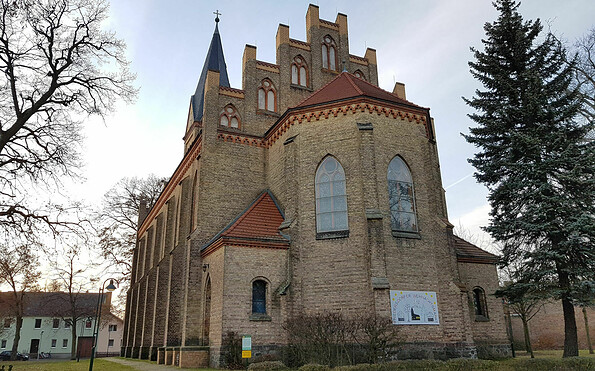 Kirche Friedersdorf, Foto: Petra Förster, Lizenz: Tourismusverband Dahme-Seenland e.V.