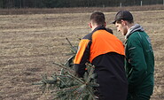 Weihnachtsbaumschlagen, Foto: Stiftung Stift Neuzelle, Lizenz: Stiftung Stift Neuzelle